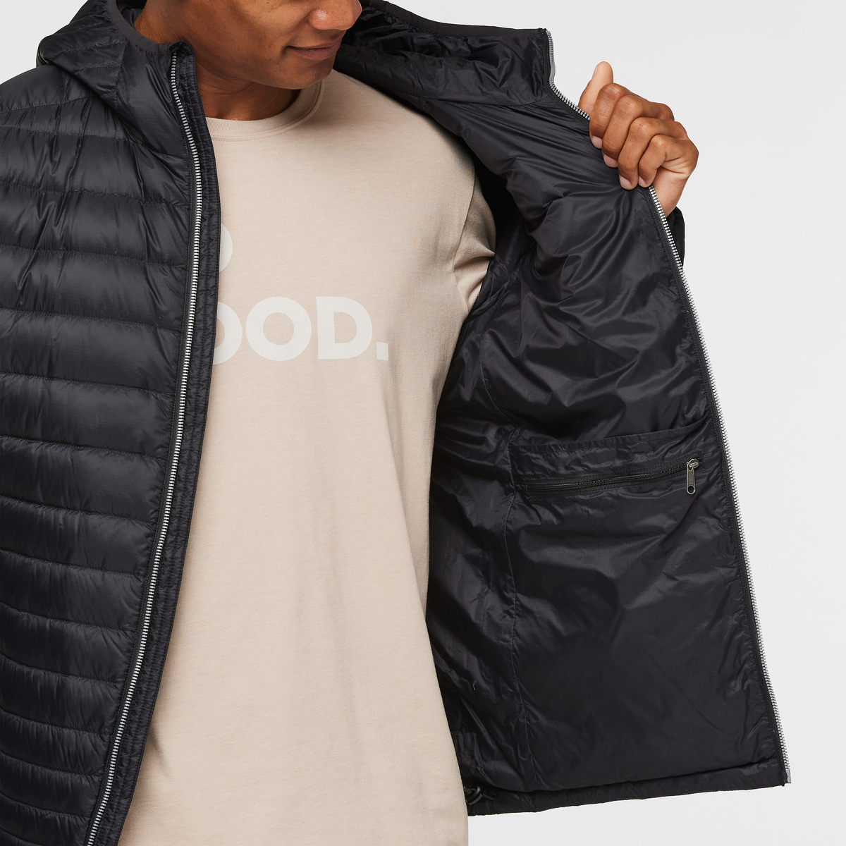 Fuego Hooded Down Jacket - Men's, Cotopaxi Black