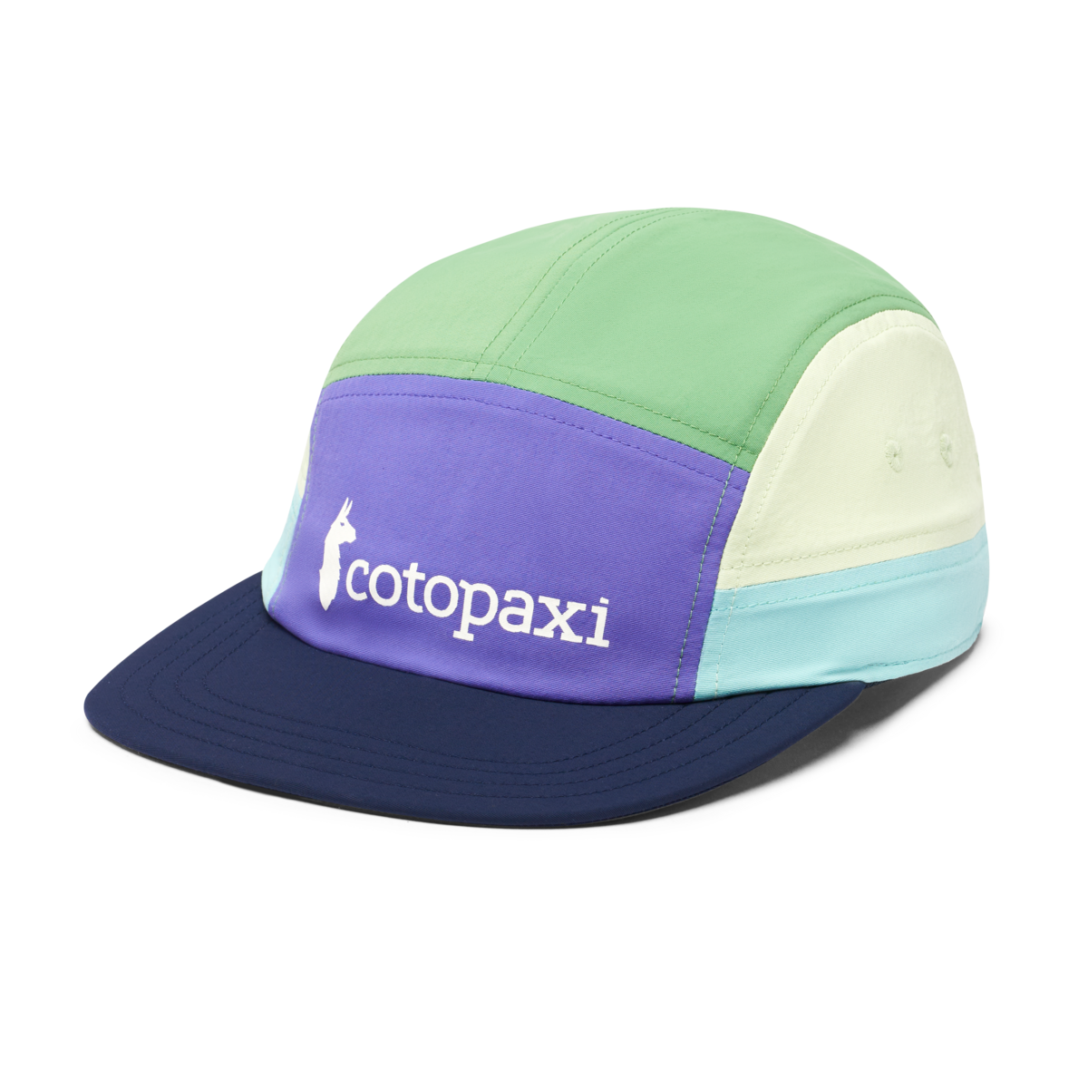 Cotopaxi Tech 5-Panel Hat, Amethyst & Maritime