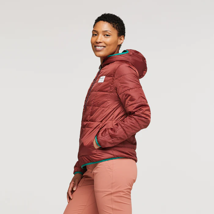 Teca Calido Hooded Reversible Jacket - Women's, Spicy Sweet