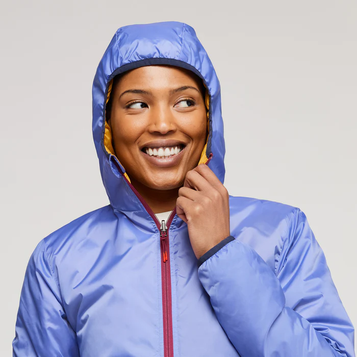 Teca Calido Hooded Reversible Jacket - Women's, Honeybee