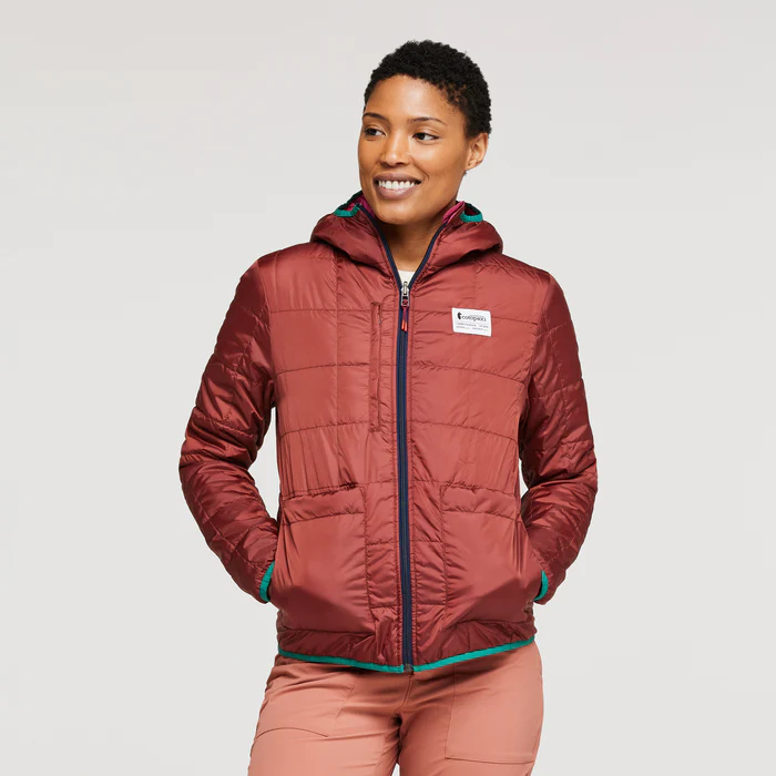 Teca Calido Hooded Reversible Jacket - Women's, Spicy Sweet