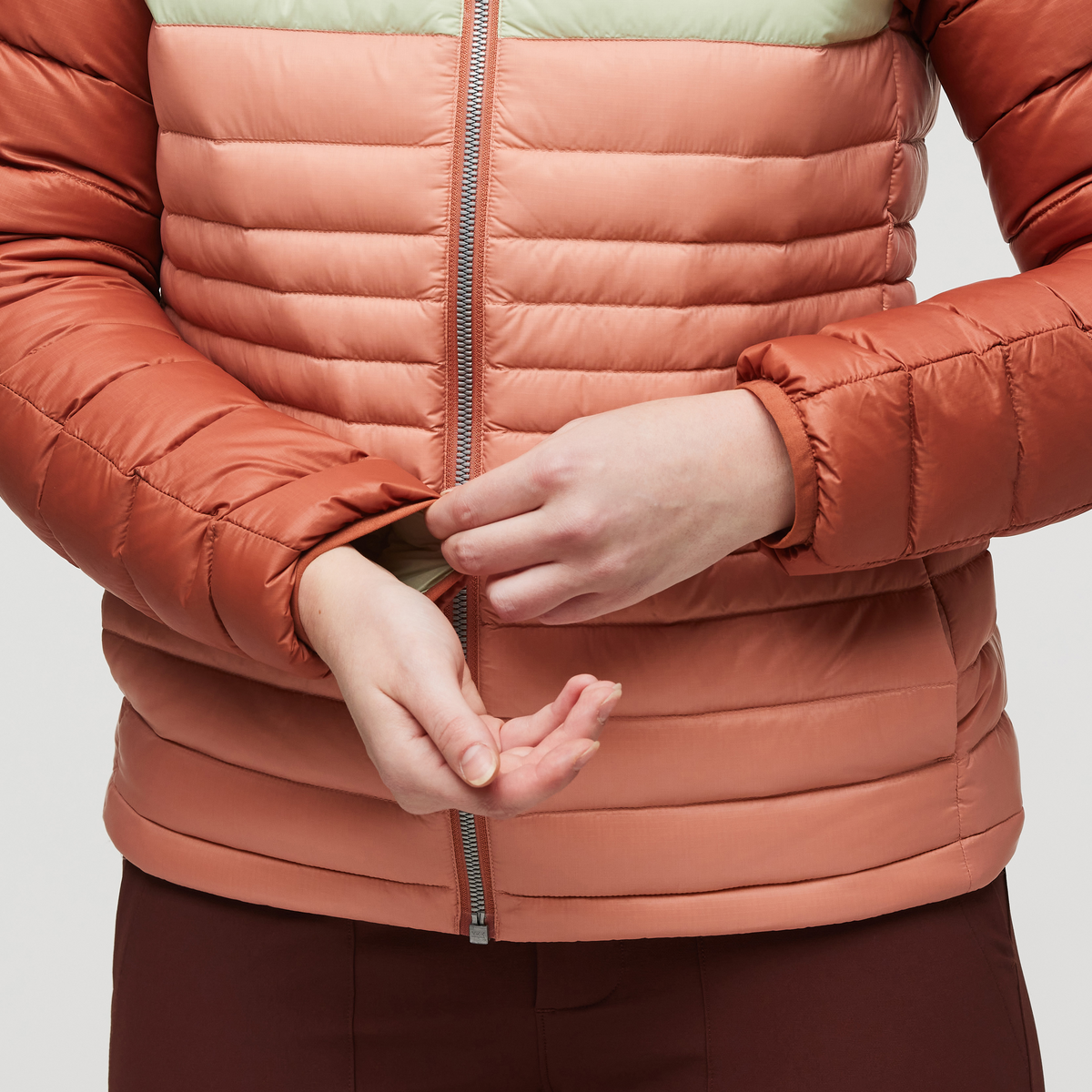 Fuego Down Hooded Jacket - Women's, Faded Brick/Clay