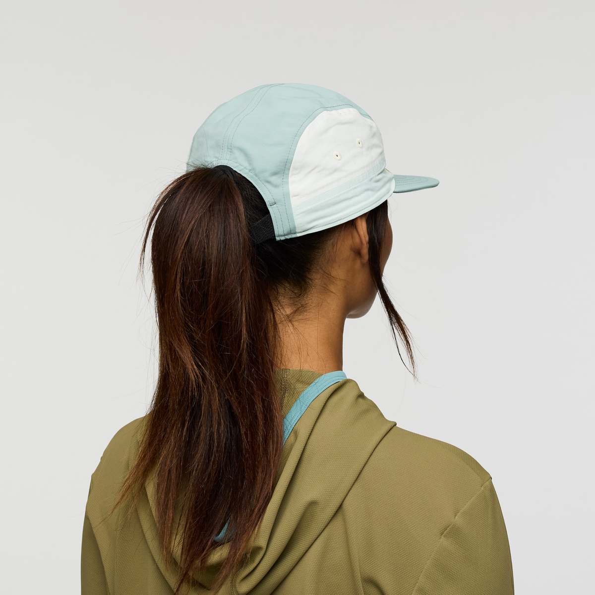 Altitude Tech 5-Panel Hat, Lemongrass/Silver Leaf