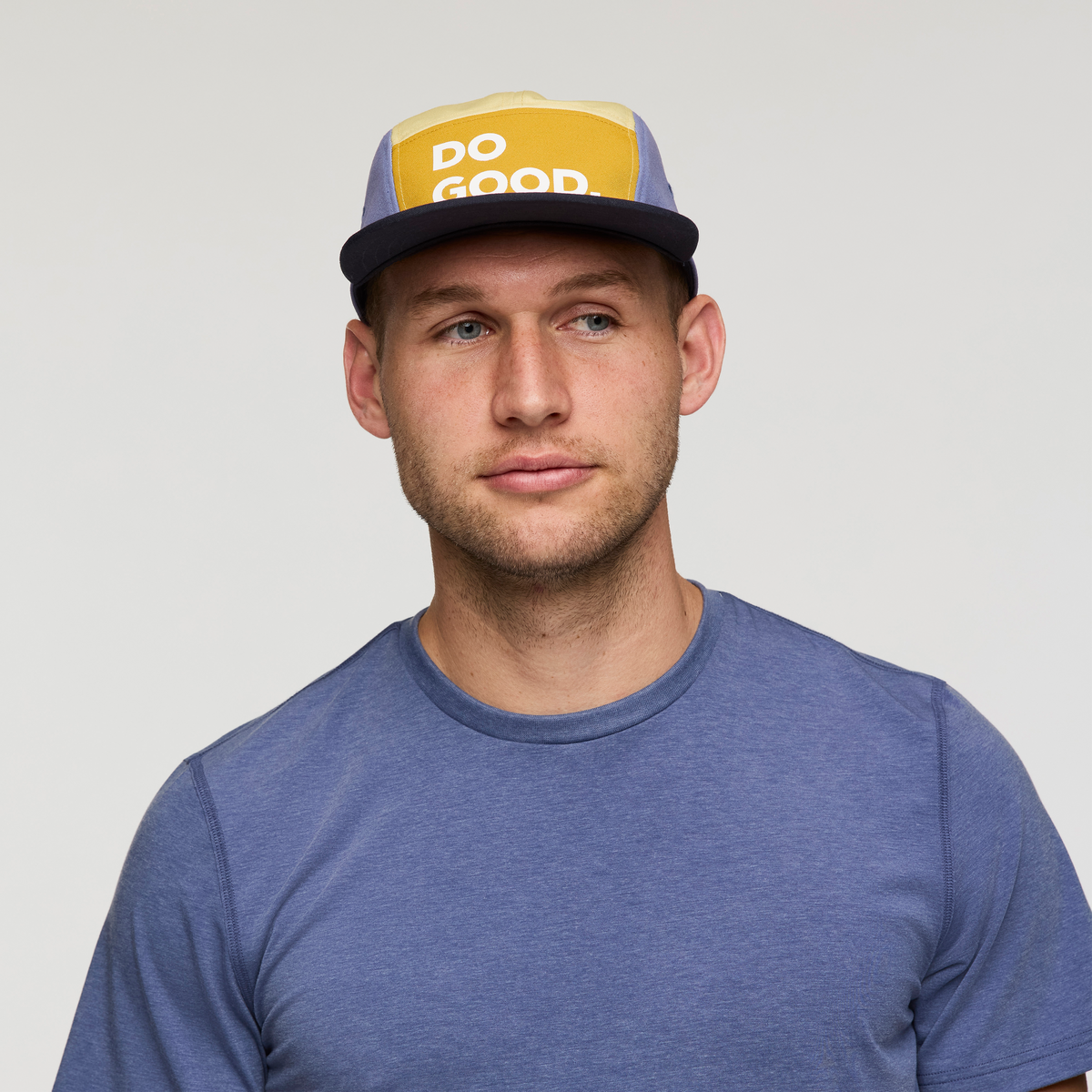 Do Good 5-Panel Hat, Amber/Carbon