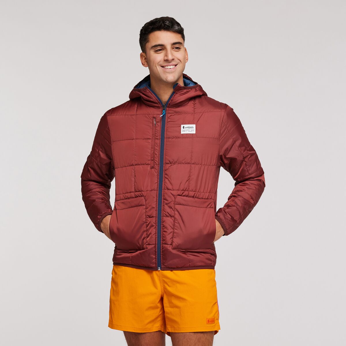 Teca Calido Hooded Reversible Jacket - Men's, Mountain Town