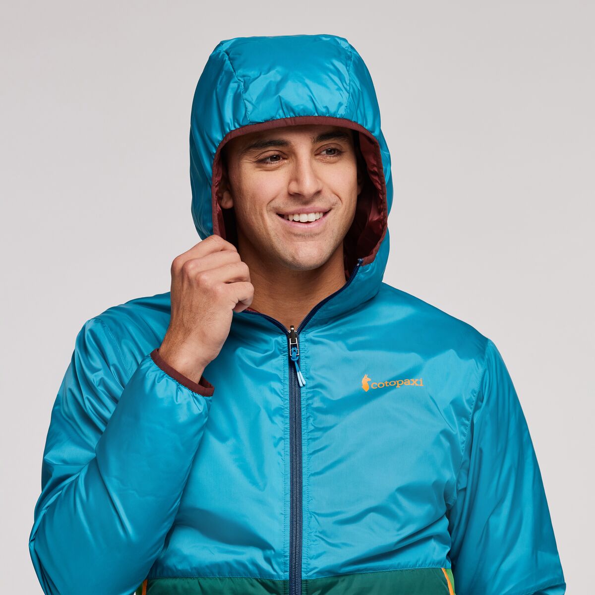 Teca Calido Hooded Reversible Jacket - Men's, Mountain Town