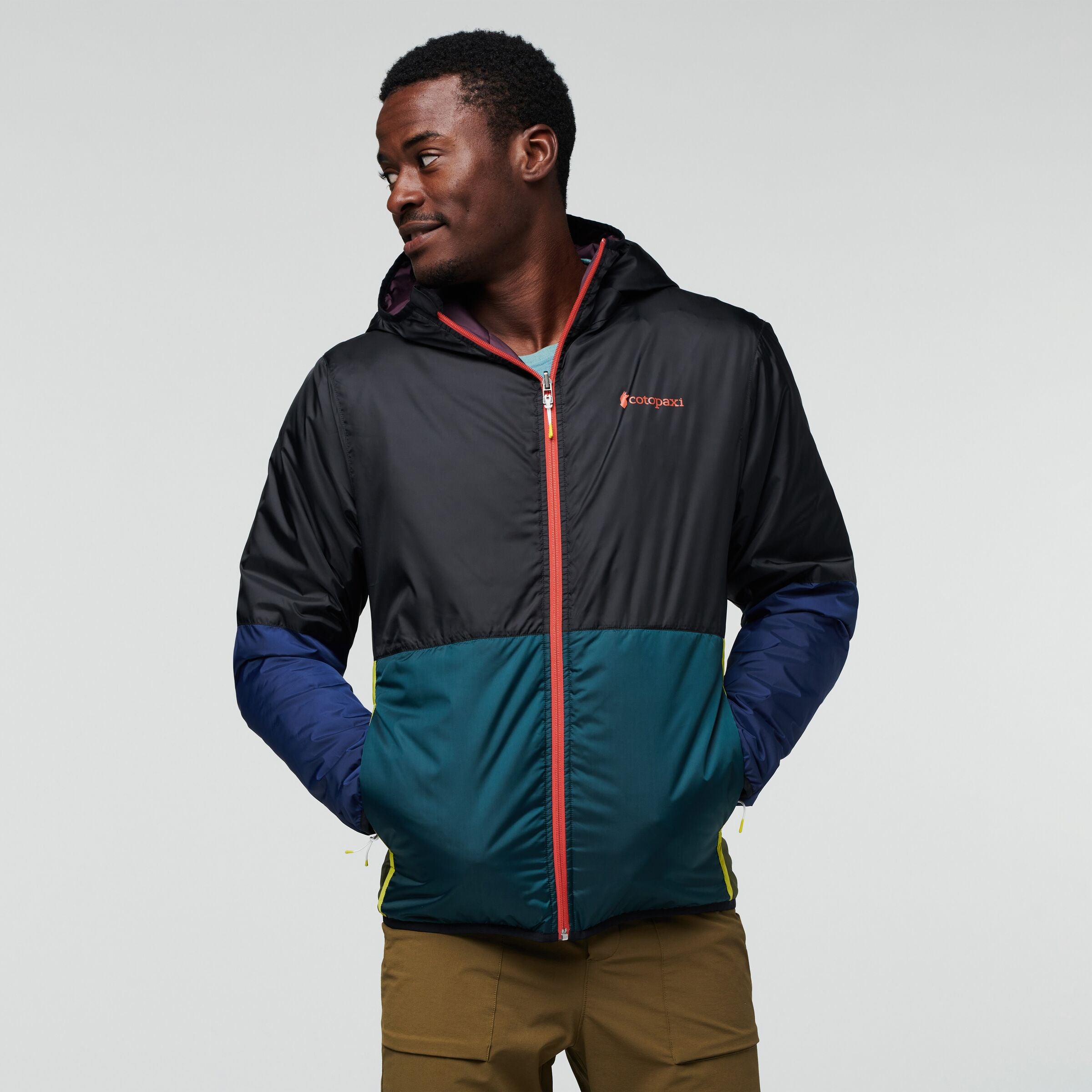 Teca Calido Hooded Reversible Jacket - Men's, Night Drive