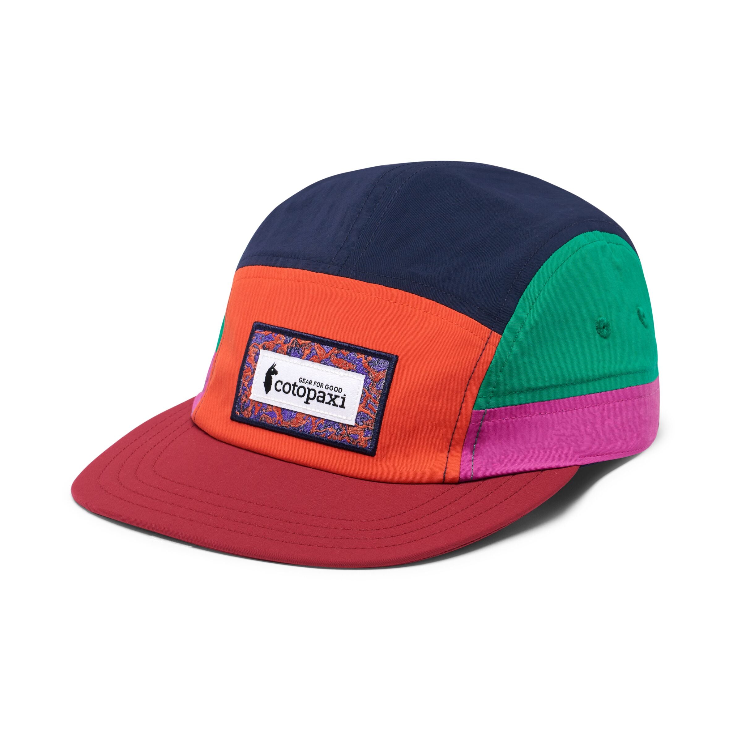 Altitude Tech 5-Panel Hat, Canyon & Raspberry